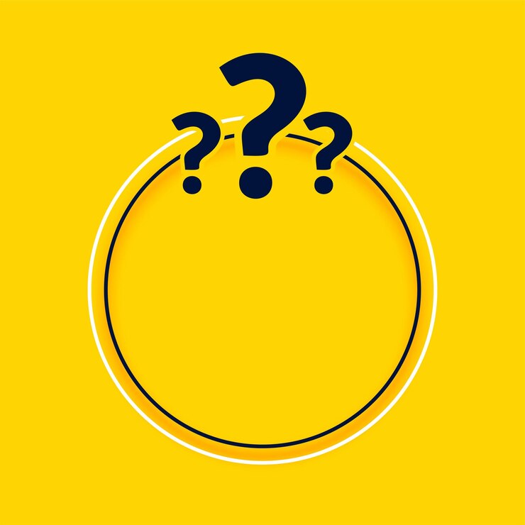 मुफ़्त वेक्टर question mark perfect sign for queries and ideas with text space