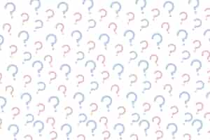 Free vector question marks background