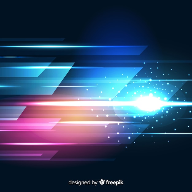Free vector quick light ray moving background