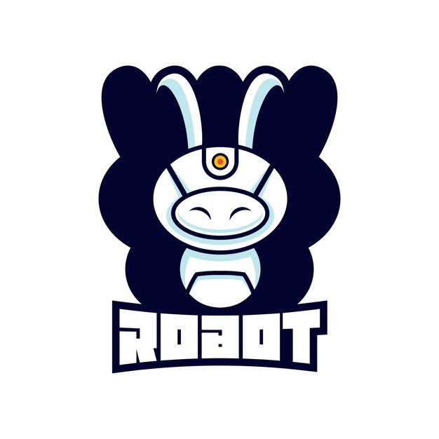 Rabbit robot logo