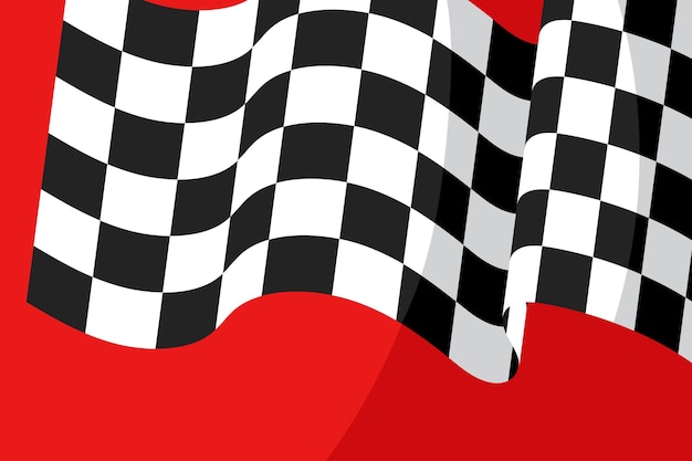 Free vector racing checkered flag background