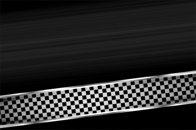 Бесплатное векторное изображение Гоночный спортивный клетчатый флаг в стиле фона