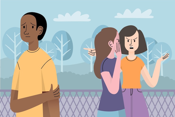 Free Vector racism concept