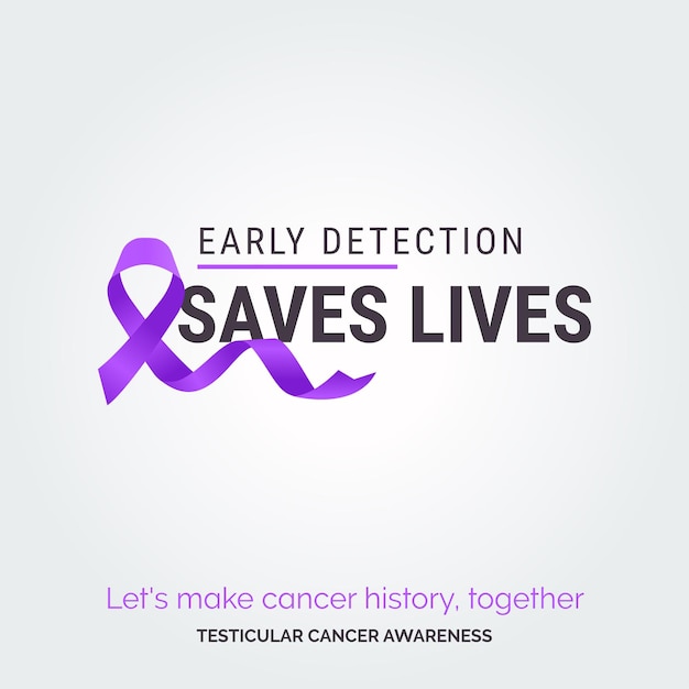 Free vector radiate hope in vector background testicular cancer