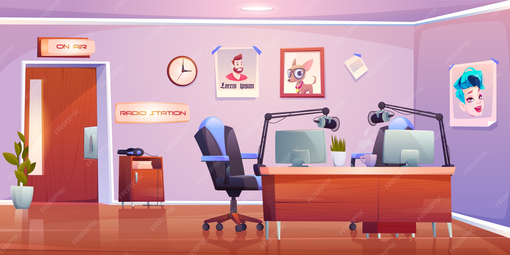 Radio Broadcast Studio