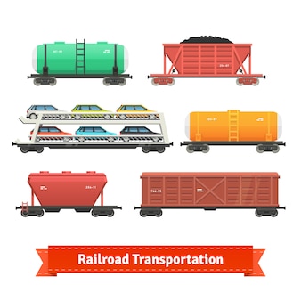 Комплект железнодорожных перевозок