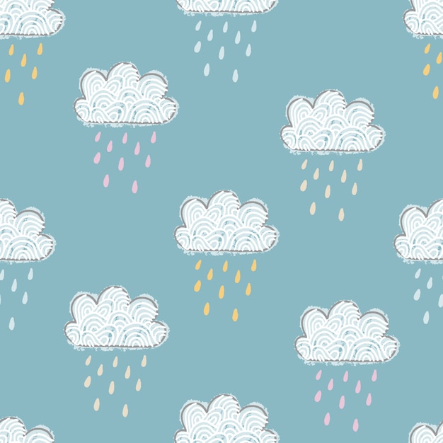 Rain pattern background