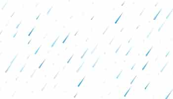 無料ベクター 白い背景に落ちる水滴と雨