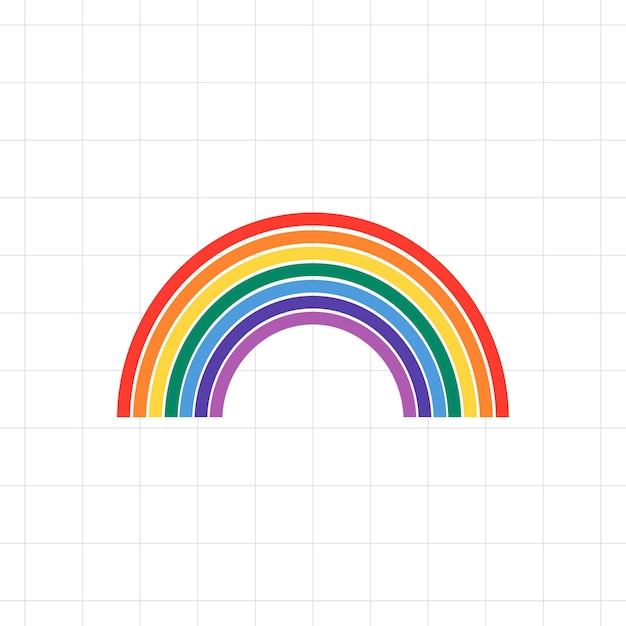 Free vector rainbow lgbtq pride vector background