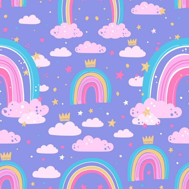 Rainbow pattern design