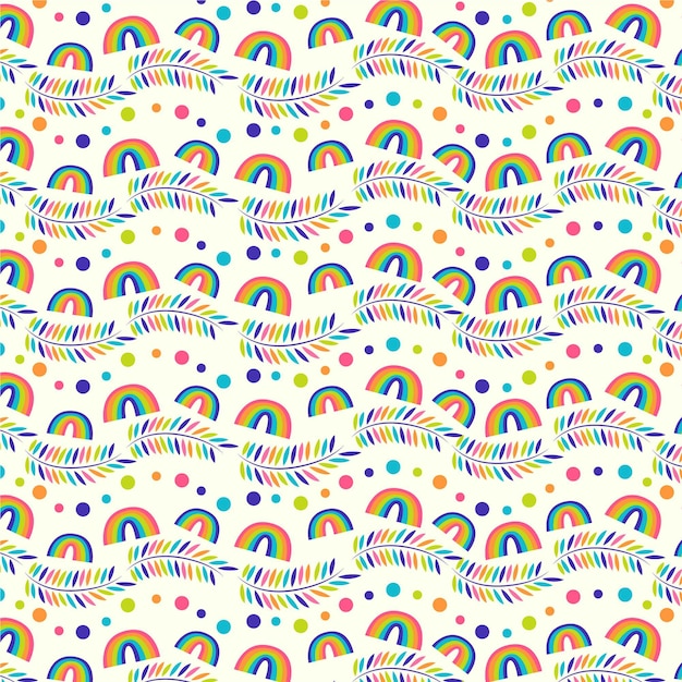 Rainbow pattern design