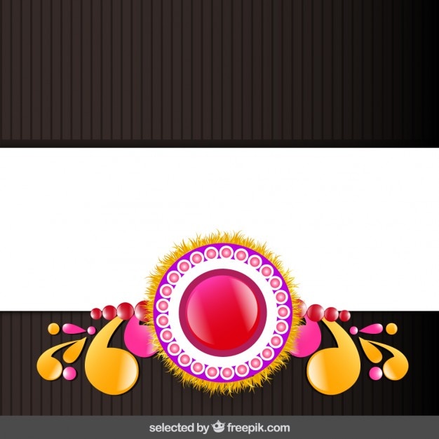 मुफ़्त वेक्टर rakhi background