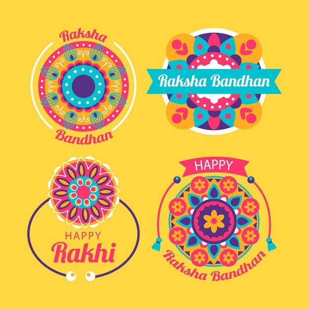 Raksha Bandhan 배지 세트