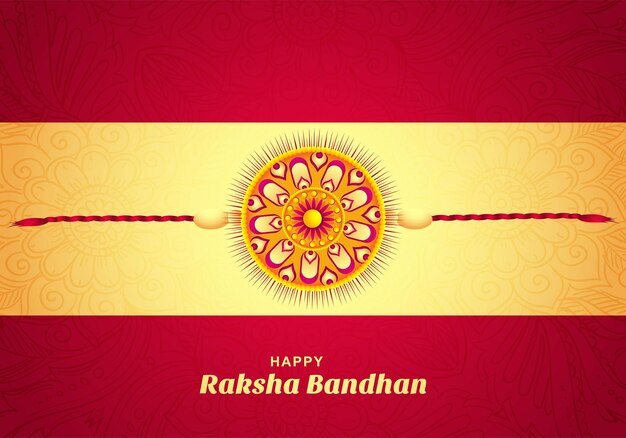 Raksha Bandhan festival card background