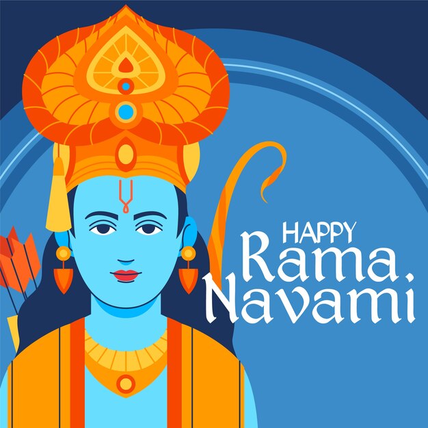 인사와 함께 Ram navami