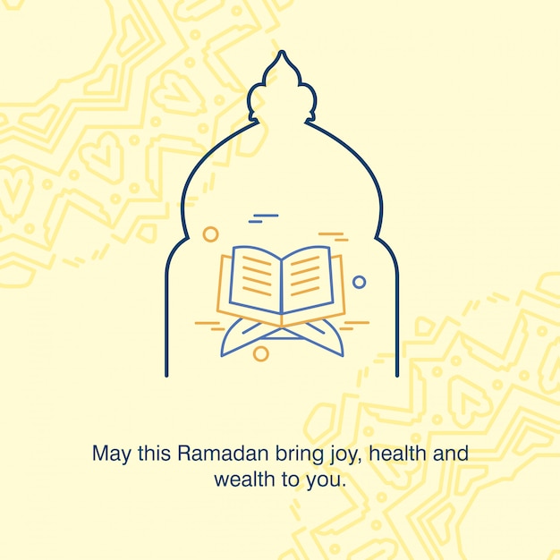 Free vector ramadan background