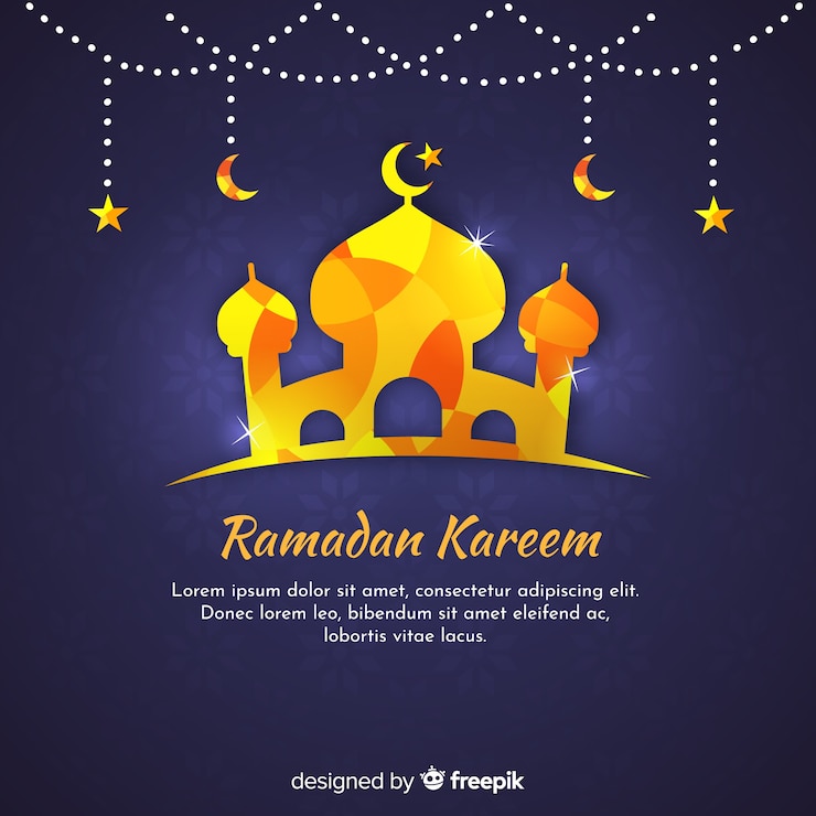 मुफ़्त वेक्टर ramadan background