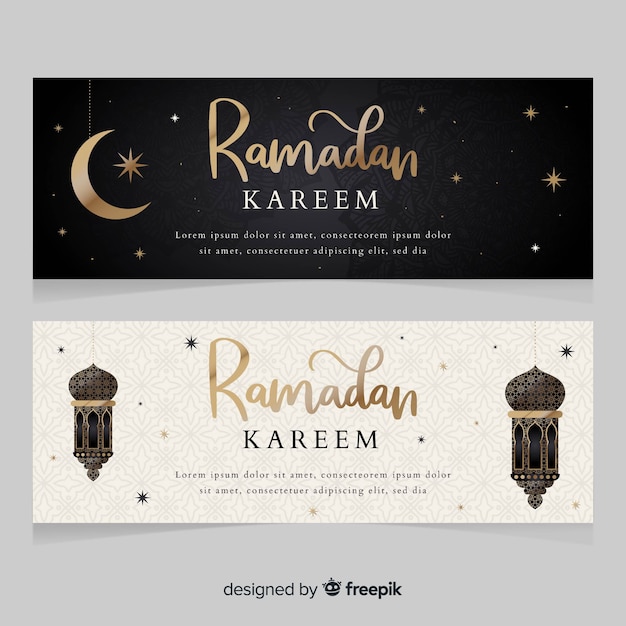 Bandiere del ramadan