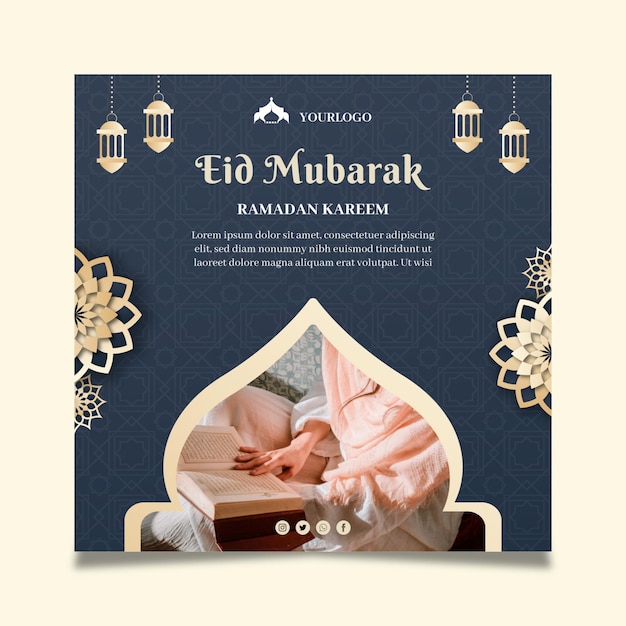 Ramadan flyer template