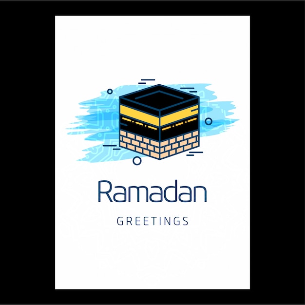 Ramadan greeting template