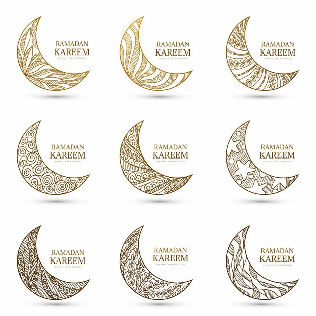 ramadan kareem moon set