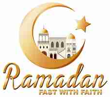 Free vector ramadan kareem poster vector