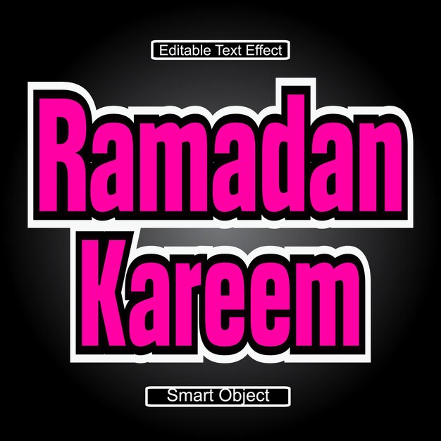 ramadan kareem slogan