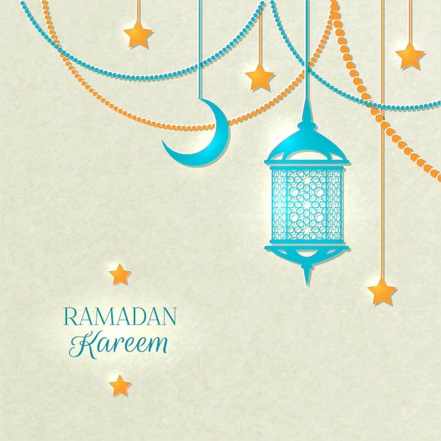 Ramadan light color background