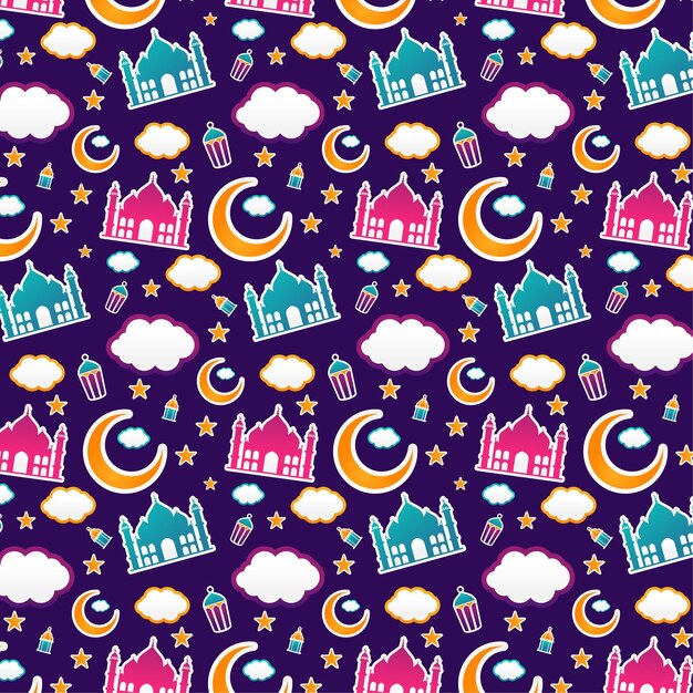 Ramadhan Seamless Pattern