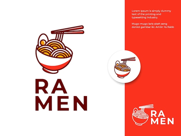 Ramen logo design concept
