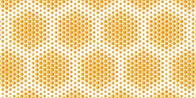 random size hexagonal honeycomb