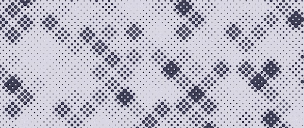 Random square halftone pattern