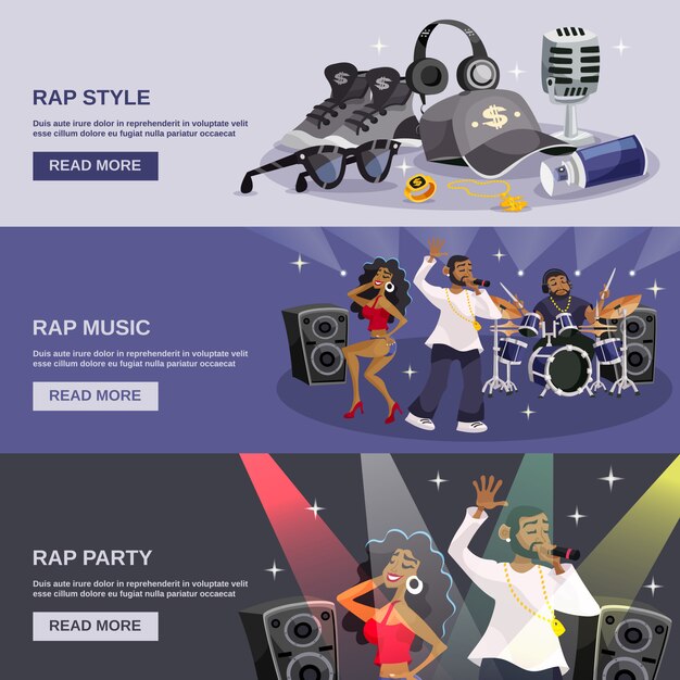 Rap Music Banner