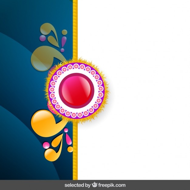 मुफ़्त वेक्टर rasksha bandhan background