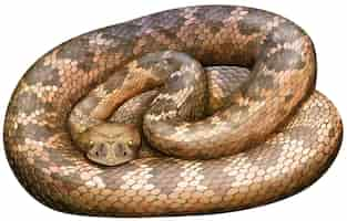 Free vector rattlesnake