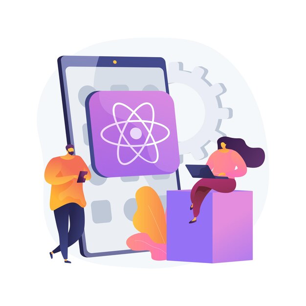 React Js Vectors & Illustrations for Free Download | Freepik