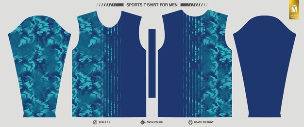 Ready to print sports t-shirt