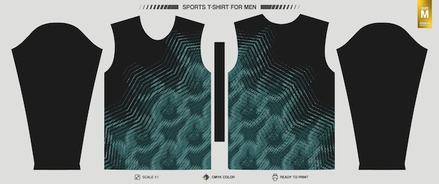 Free vector ready to print sports t-shirt