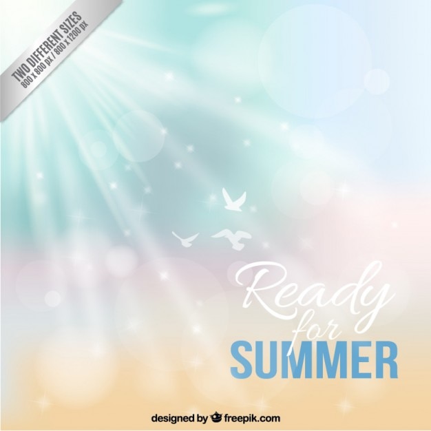Ready for summer background
