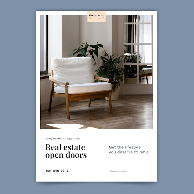 Real estate  design template