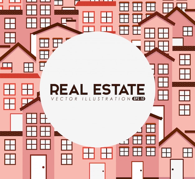 Free vector real estate design