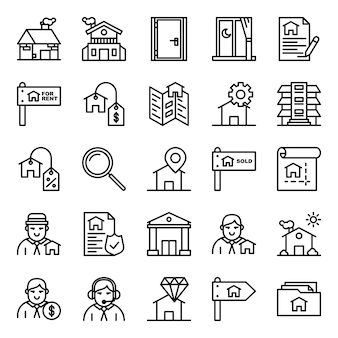 不動産アイコン 無料のベクター 不動産アイコン 無料のベクター