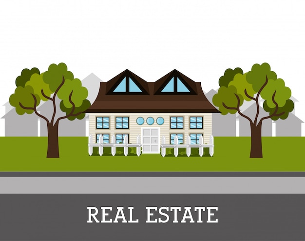 Free vector real estate investment