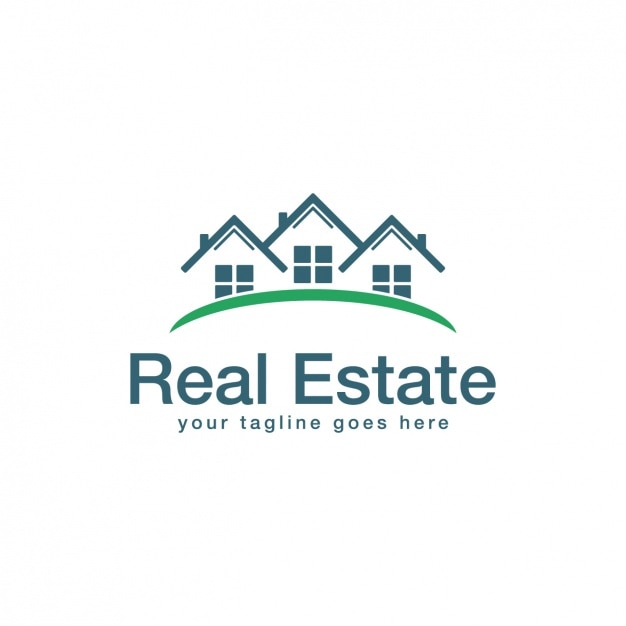 Real estate logo template