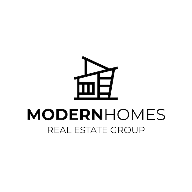 Immobiliare logo modello
