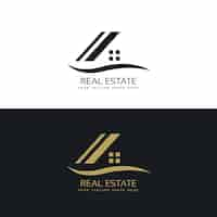 Free vector real estate logo