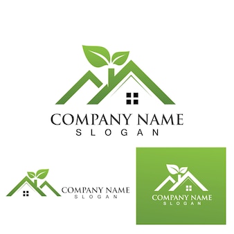 Real estate , property and construction logo design