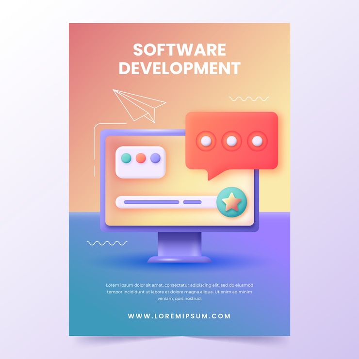 Free Vector realism poster template design