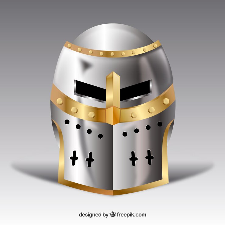 Free Vector realist helmet background