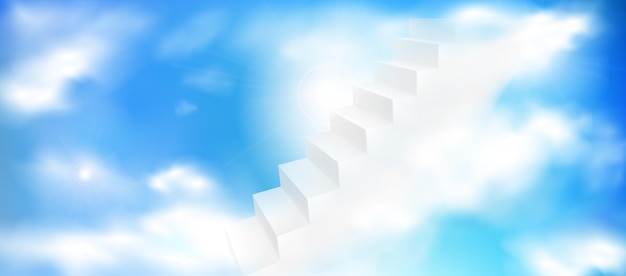 Stairway To Heaven Royalty Free SVG, Cliparts, Vectors, and Stock